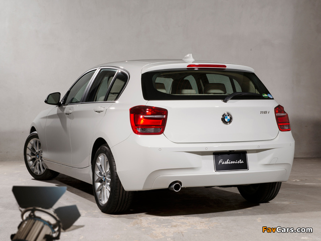 BMW 116i Fashionista (F20) 2013 pictures (640 x 480)