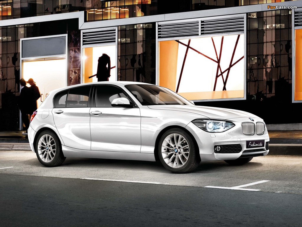 BMW 116i Fashionista (F20) 2013 pictures (1024 x 768)