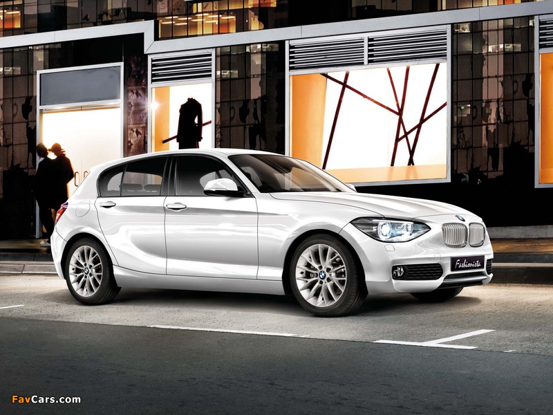 BMW 116i Fashionista (F20) 2013 pictures (800 x 600)