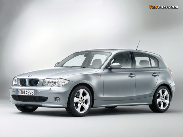 BMW 120i 5-door (E87) 2004–06 images (640 x 480)
