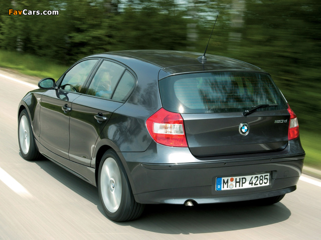 Images of BMW 120d 5-door (E87) 2004–06 (640 x 480)