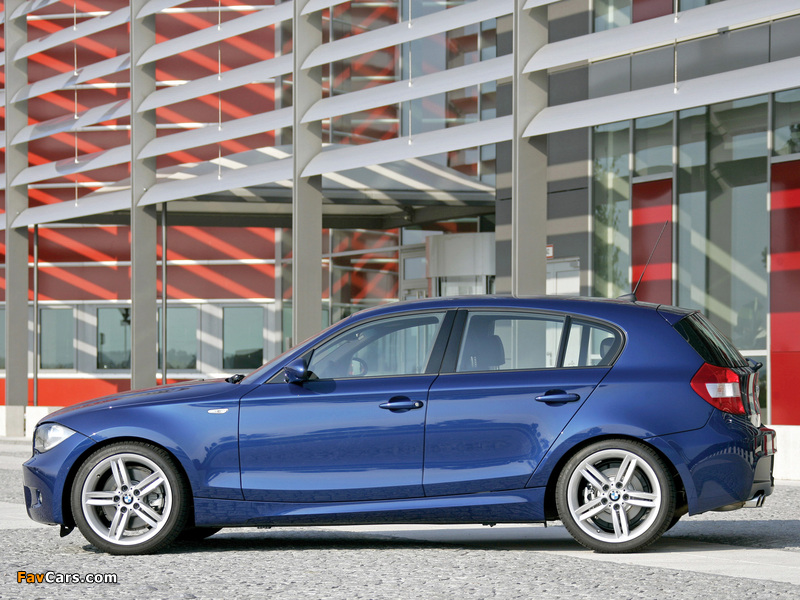 Images of BMW 130i 5-door M Sports Package (E87) 2005 (800 x 600)