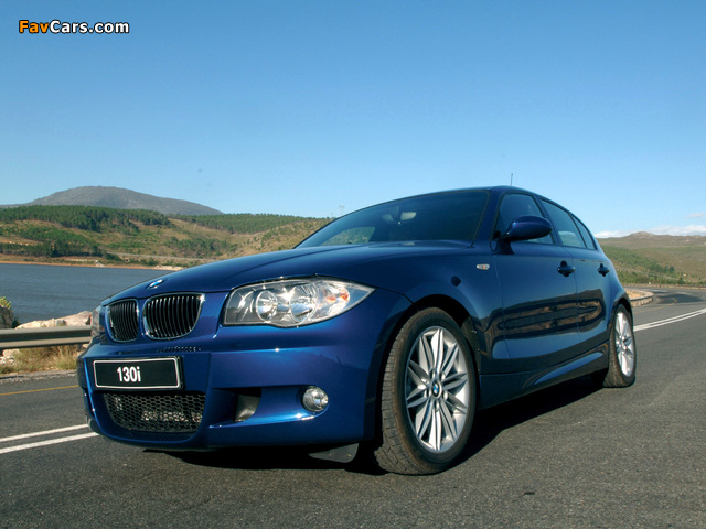 Images of BMW 130i 5-door M Sports Package (E87) 2005 (640 x 480)