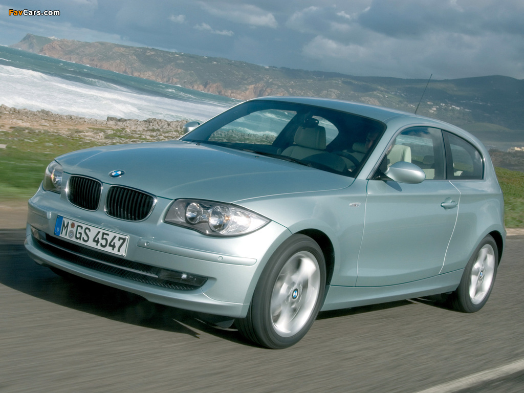 Images of BMW 120i 3-door (E81) 2007–11 (1024 x 768)