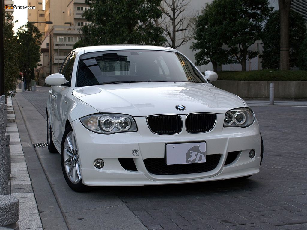Images of 3D Design BMW 1 Series M Sports Package (E87) 2008 (1024 x 768)