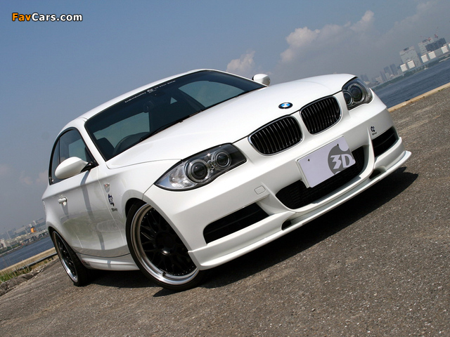Images of 3D Design BMW 1 Series Coupe (E82) 2008 (640 x 480)
