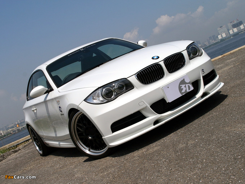 Images of 3D Design BMW 1 Series Coupe (E82) 2008 (800 x 600)