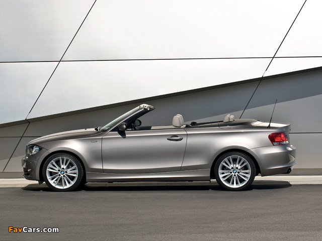 Images of BMW 123d Cabrio (E88) 2008–10 (640 x 480)