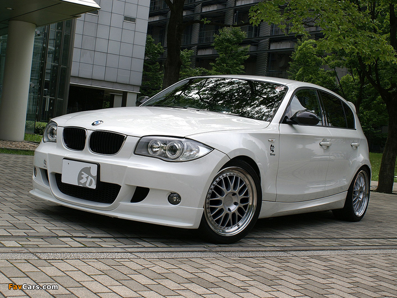 Images of 3D Design BMW 1 Series M Sports Package (E87) 2008–12 (800 x 600)