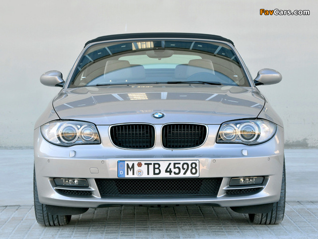 Images of BMW 125i Cabrio (E88) 2008–10 (640 x 480)