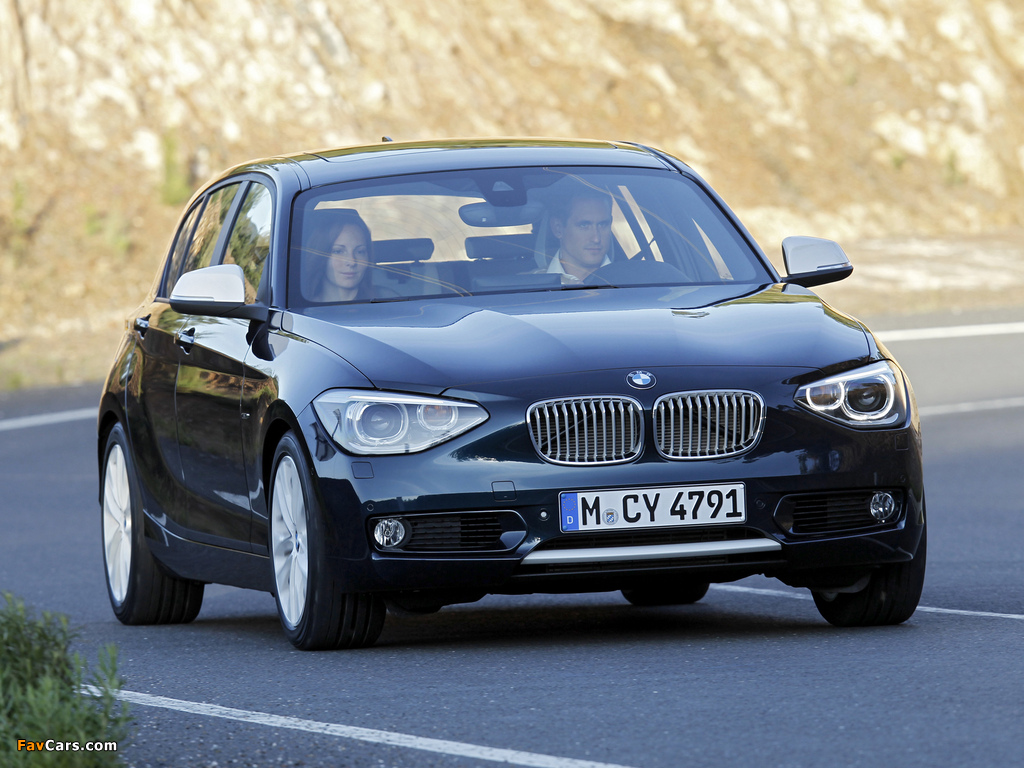 Images of BMW 120d 5-door Urban Line (F20) 2011 (1024 x 768)