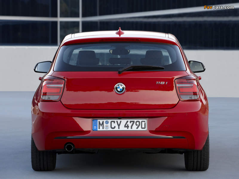 Images of BMW 118i 5-door Sport Line (F20) 2011 (800 x 600)