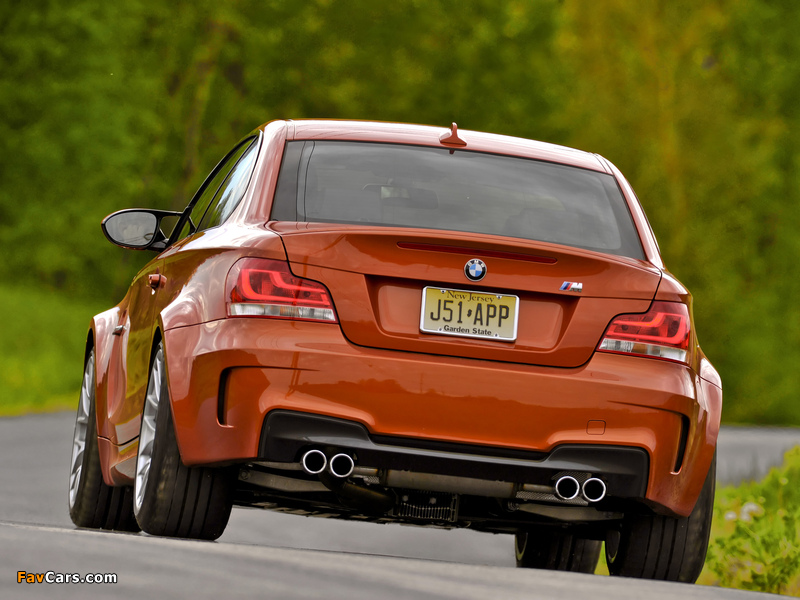 Images of BMW 1 Series M Coupe US-spec (E82) 2011 (800 x 600)