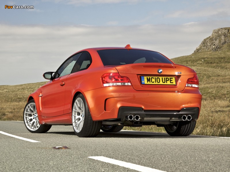 Images of BMW 1 Series M Coupe UK-spec (E82) 2011 (800 x 600)