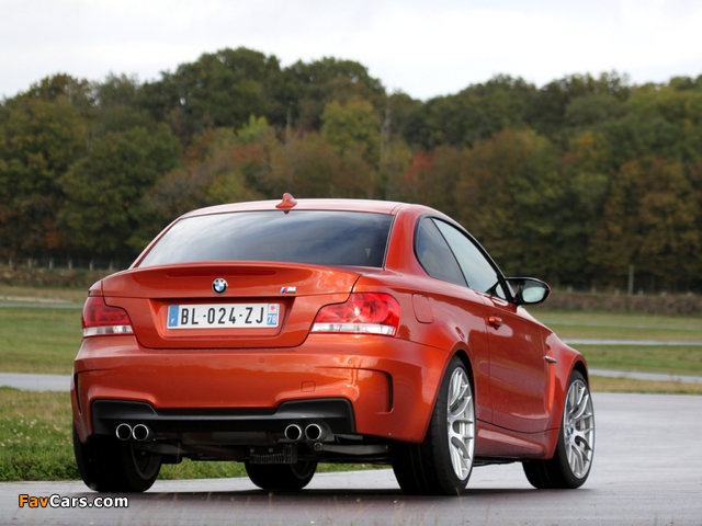 Images of BMW 1 Series M Coupe (E82) 2011–12 (640 x 480)