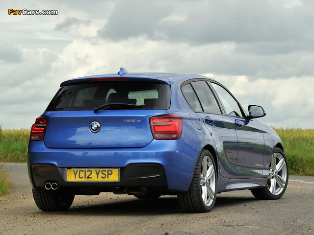 Images of BMW 125d 5-door M Sports Package UK-spec (F20) 2012 (640 x 480)