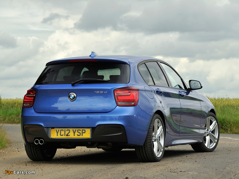 Images of BMW 125d 5-door M Sports Package UK-spec (F20) 2012 (800 x 600)