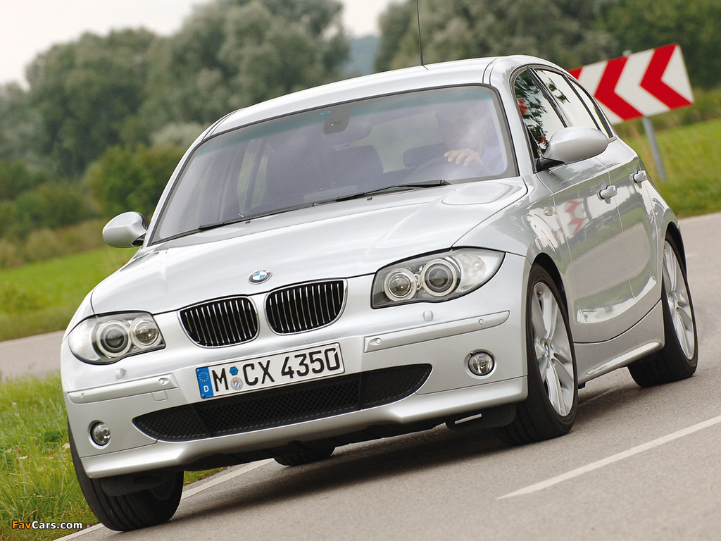 Photos of BMW 130i 5-door (E87) 2005–07 (1024 x 768)