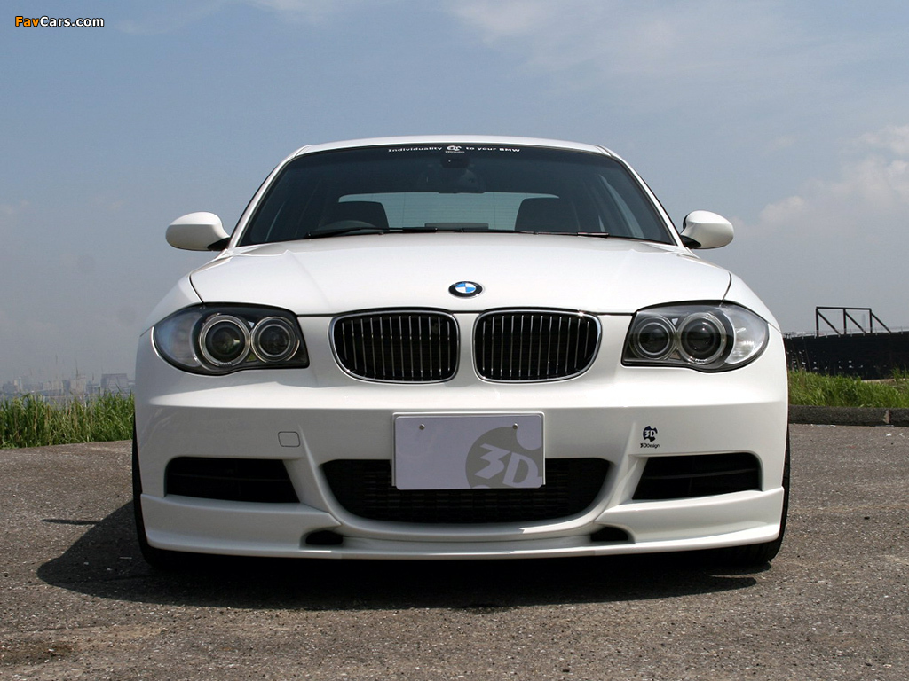 Photos of 3D Design BMW 1 Series Coupe (E82) 2008 (1024 x 768)