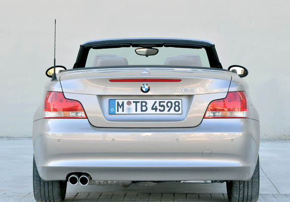 Photos of BMW 125i Cabrio (E88) 2008–10
