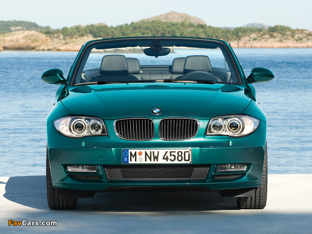 Photos of BMW 120i Cabrio (E88) 2008–10 (640 x 480)