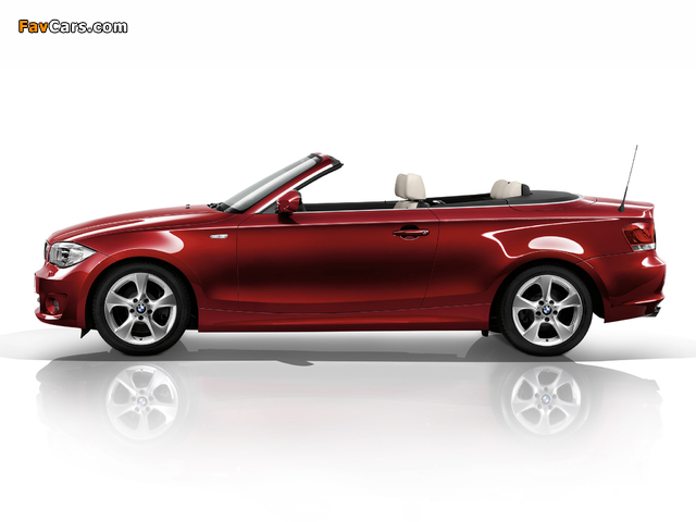 Photos of BMW 123d Cabrio (E88) 2011 (640 x 480)