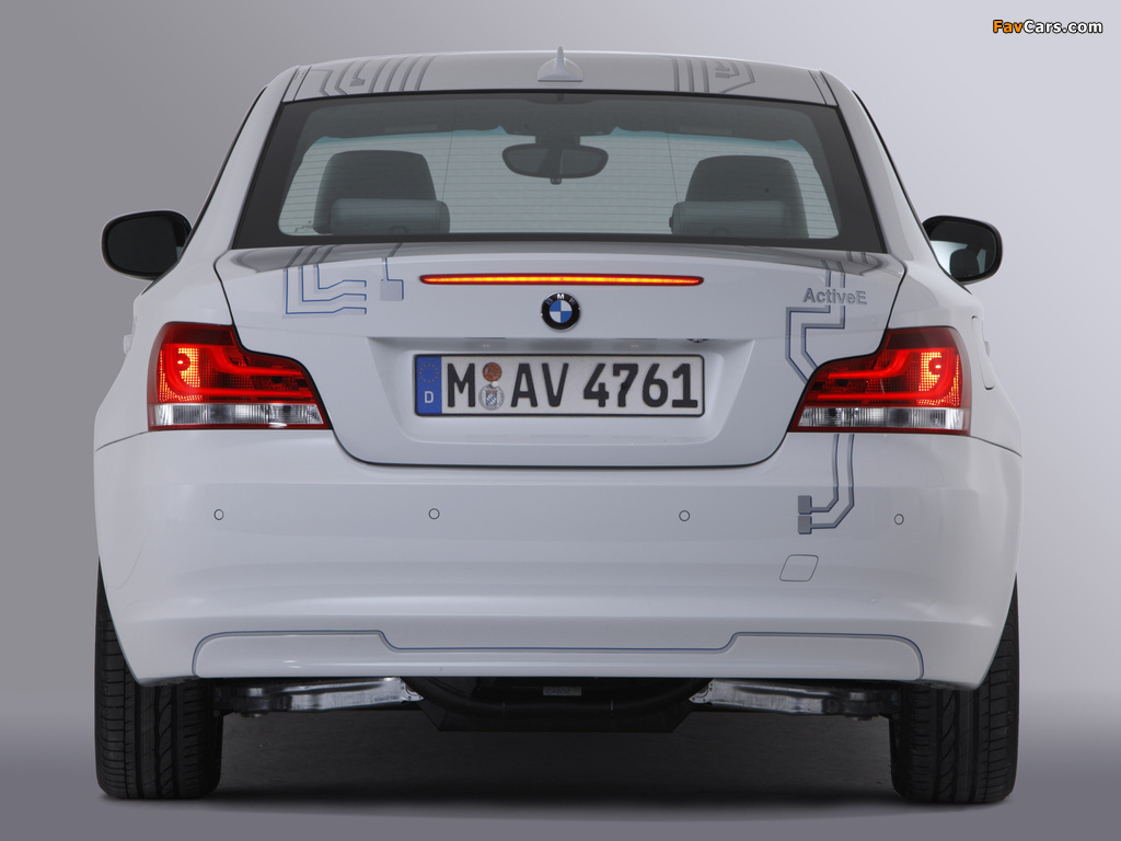 Photos of BMW 1 Series Coupe ActiveE Test Car (E82) 2011 (1024 x 768)