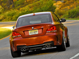 Photos of BMW 1 Series M Coupe US-spec (E82) 2011
