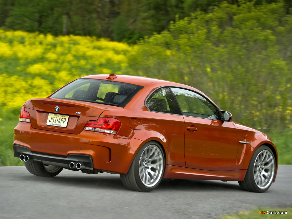 Photos of BMW 1 Series M Coupe US-spec (E82) 2011 (1024 x 768)