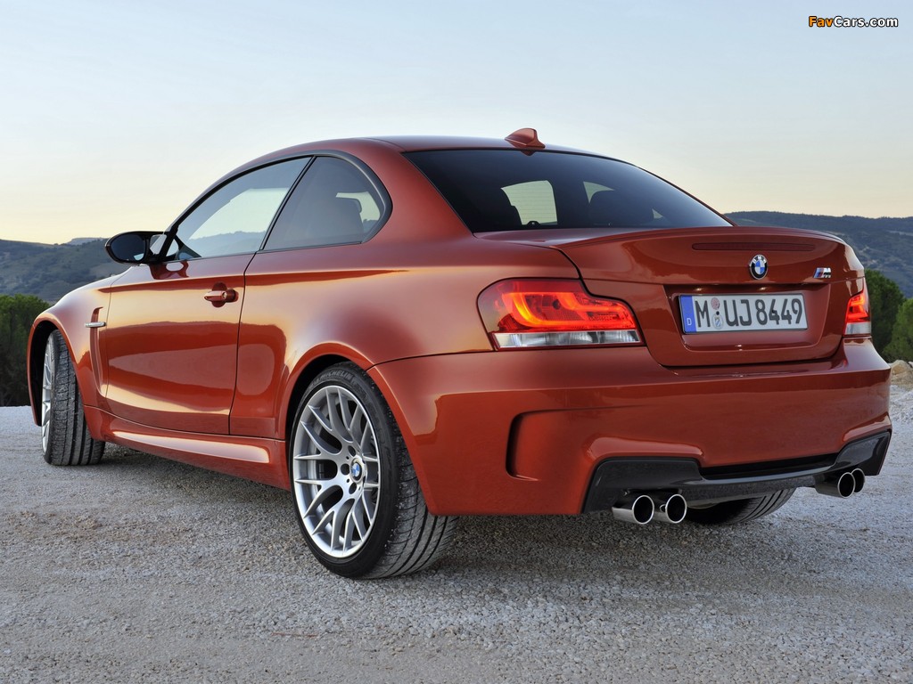 Photos of BMW 1 Series M Coupe (E82) 2011–12 (1024 x 768)