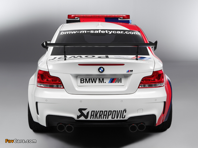 Photos of BMW 1 Series M Coupe MotoGP Safety Car (E82) 2011 (640 x 480)