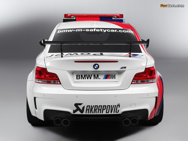 Photos of BMW 1 Series M Coupe MotoGP Safety Car (E82) 2011 (800 x 600)