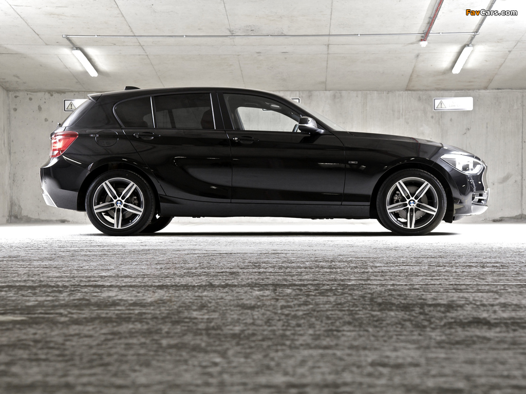 Photos of BMW 118i 5-door Sport Line UK-spec (F20) 2011 (1024 x 768)