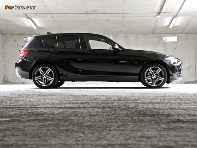 Photos of BMW 118i 5-door Sport Line UK-spec (F20) 2011 (640 x 480)