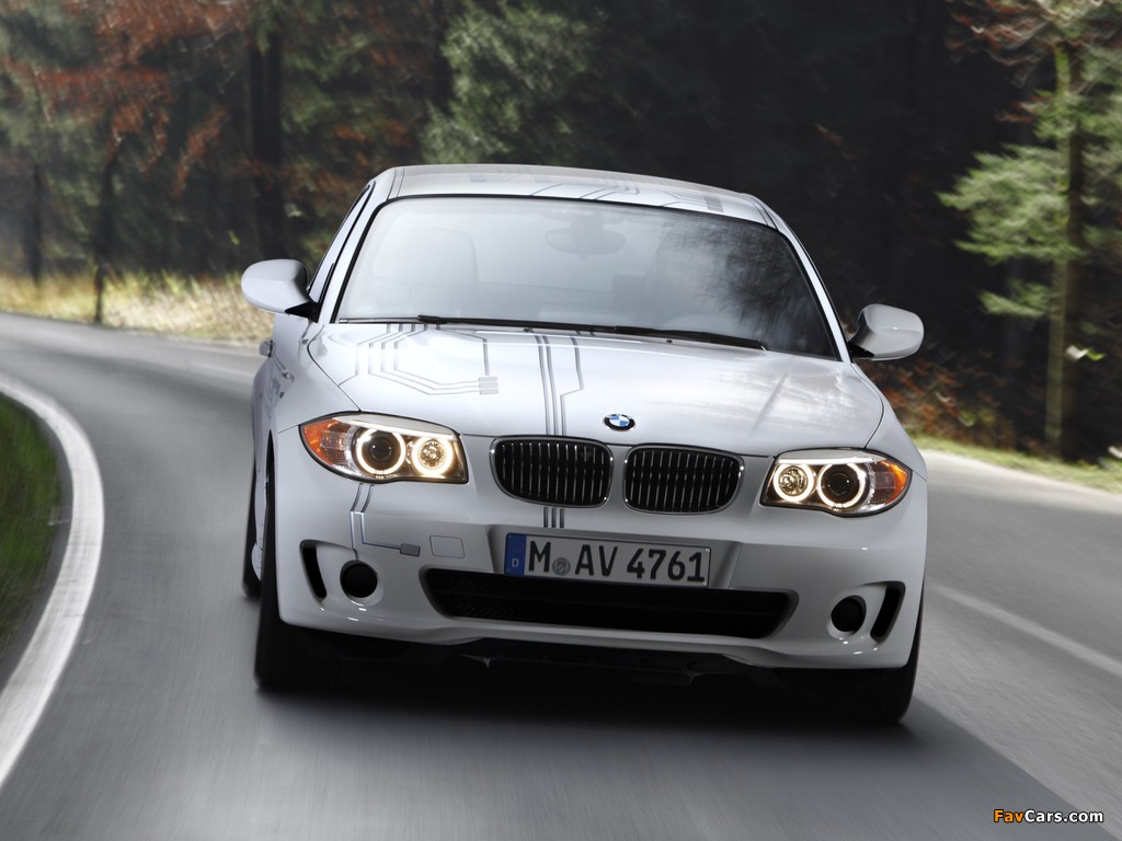 Photos of BMW 1 Series Coupe ActiveE Test Car (E82) 2011 (1024 x 768)