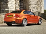 Photos of BMW 1 Series M Coupe UK-spec (E82) 2011