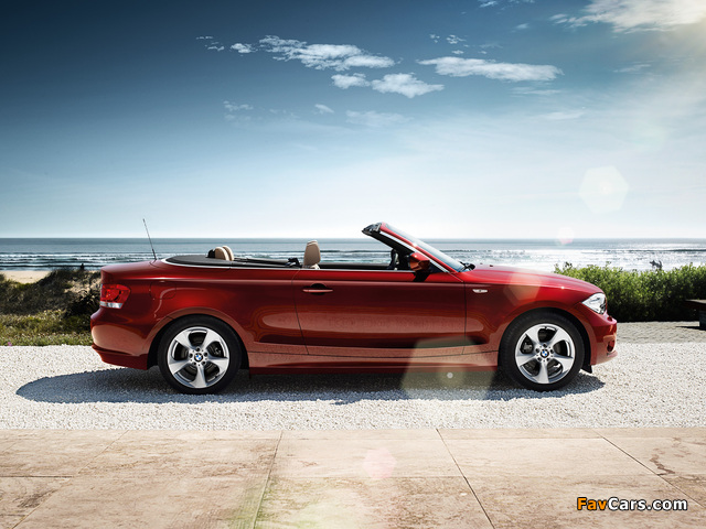 Photos of BMW 123d Cabrio (E88) 2011 (640 x 480)