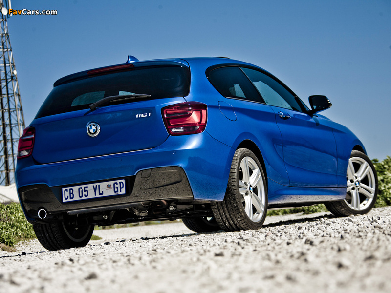 Photos of BMW 116i 3-door M Sports Package ZA-spec (F21) 2012 (800 x 600)