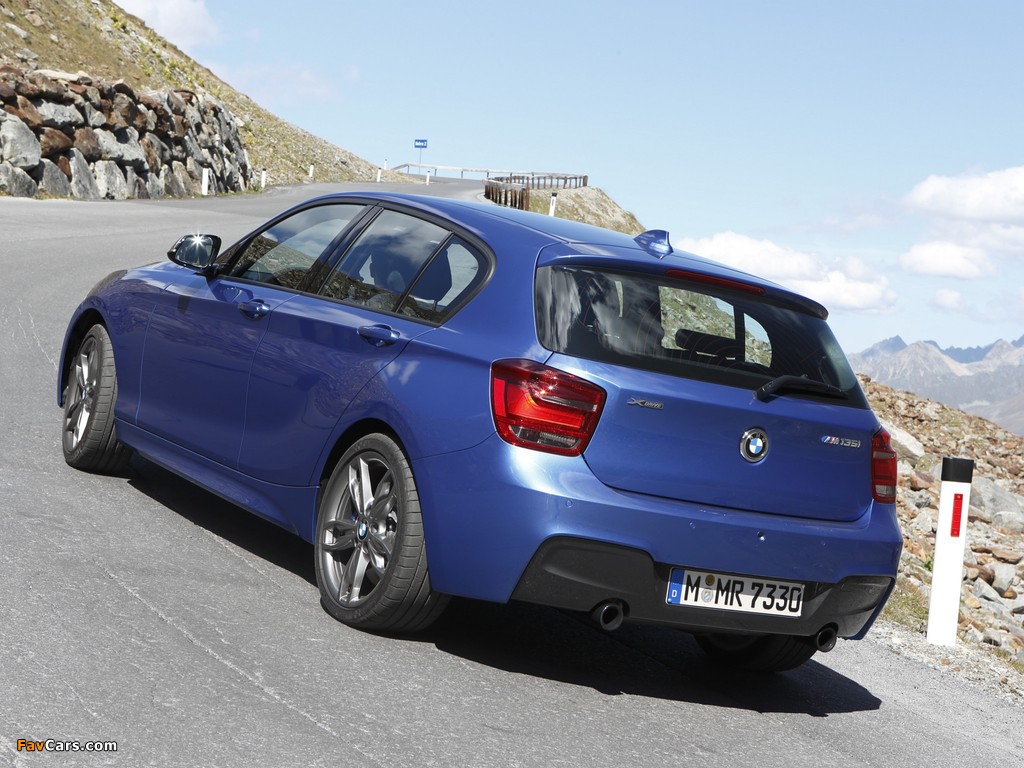 Photos of BMW M135i xDrive 5-door (F20) 2012 (1024 x 768)