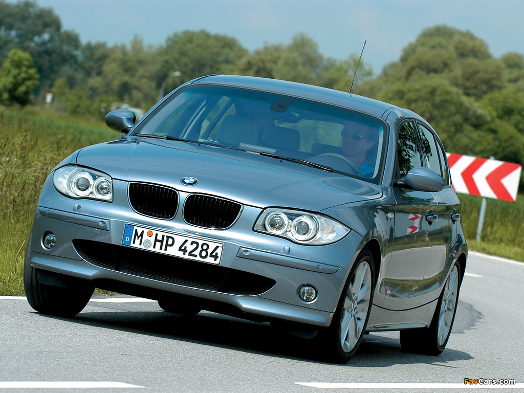Pictures of BMW 120i 5-door (E87) 2004–06 (1024 x 768)