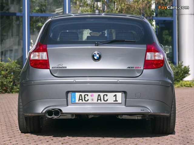 Pictures of AC Schnitzer ACS1 2.0d (E87) 2008–11 (640 x 480)