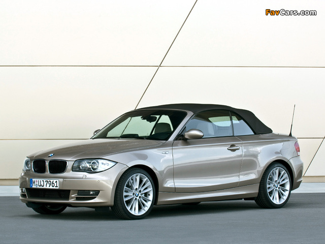 Pictures of BMW 123d Cabrio (E88) 2008–10 (640 x 480)