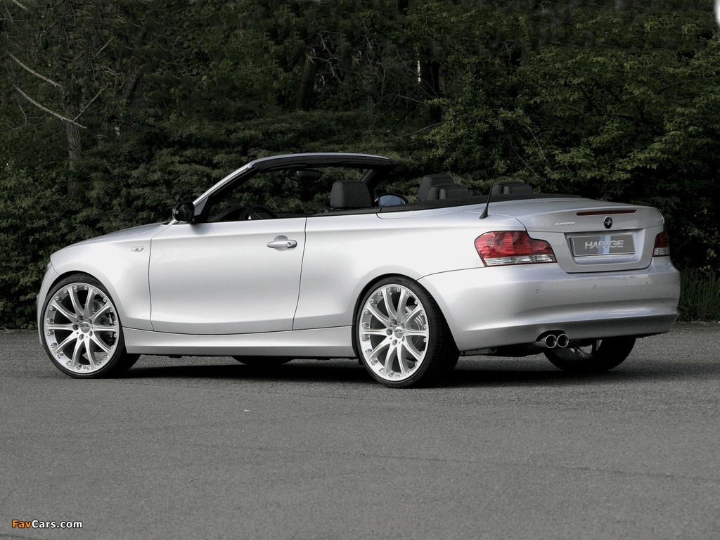 Pictures of Hartge BMW 135i Cabrio (E88) 2008 (1024 x 768)