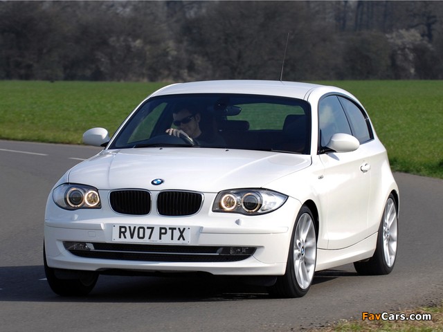 Pictures of BMW 120d 3-door UK-spec (E81) 2008–11 (640 x 480)