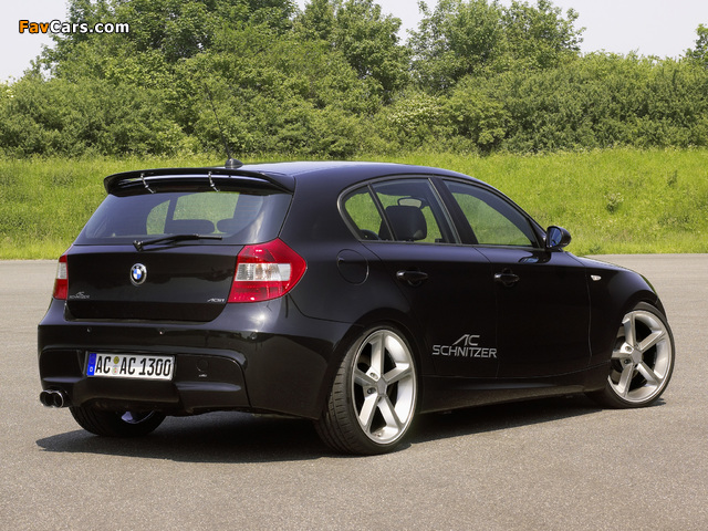 Pictures of AC Schnitzer ACS1 M-Technik (E87) 2008–11 (640 x 480)