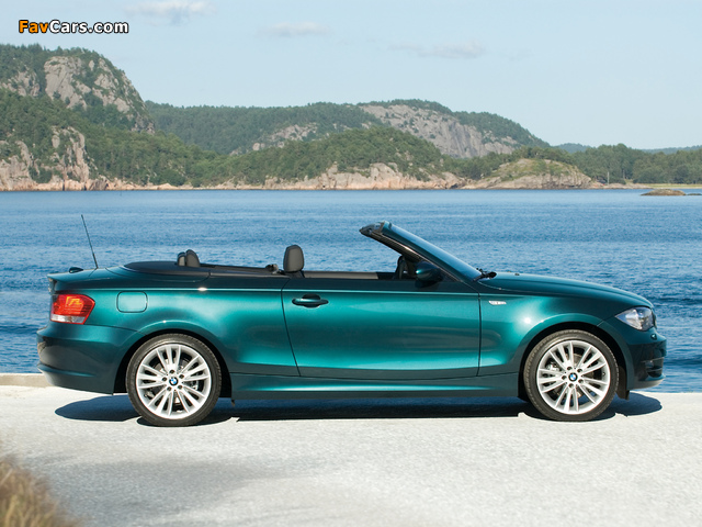 Pictures of BMW 120i Cabrio (E88) 2008–10 (640 x 480)