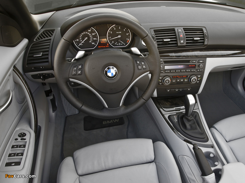 Pictures of BMW 128i Cabrio US-spec (E88) 2008–10 (800 x 600)
