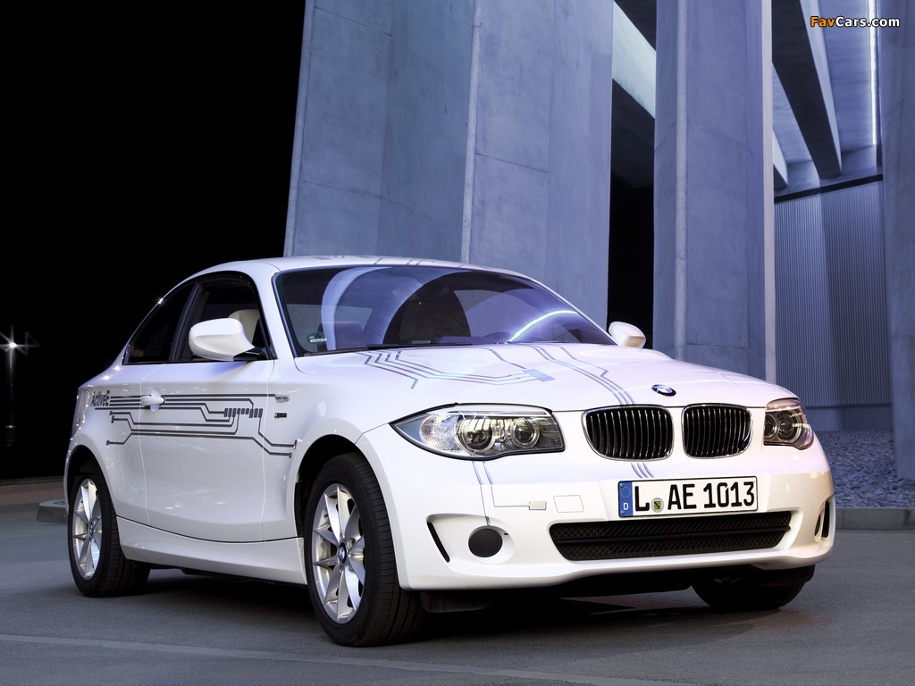 Pictures of BMW 1 Series Coupe ActiveE Test Car (E82) 2011 (1024 x 768)