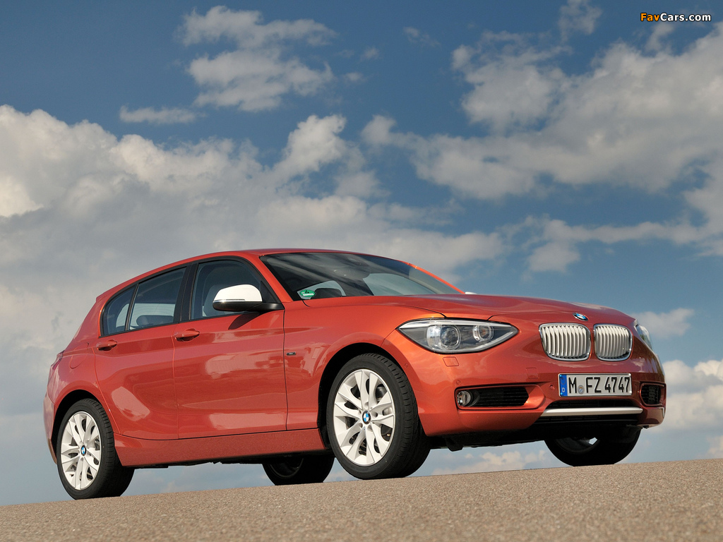 Pictures of BMW 120d 5-door Urban Line (F20) 2011 (1024 x 768)