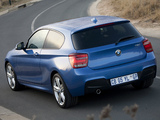 Pictures of BMW 116i 3-door M Sports Package ZA-spec (F21) 2012